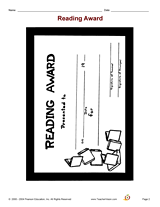 Reading Award