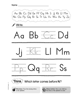 The Alphabet - Phonics Skill 1 (Gr. K)