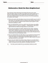 Mathematics: Model the Mars Neighborhood